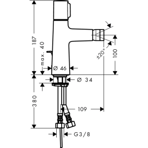 Hansgrohe Talis Select S 72202000