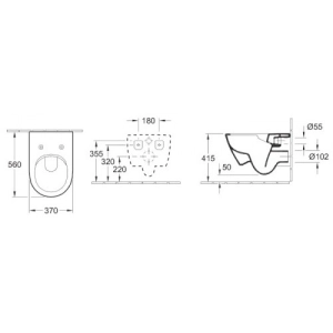 Inodoro Villeroy y Boch Verity Design 5643HR