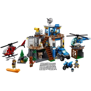 Constructor Lego Mountain Police Headquarters 60174