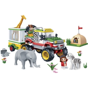 Constructor BanBao Jeep with Cage 6653