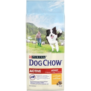 Comida para perros Dog Chow Adult Active Chicken 2,5 kg