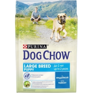 Comida para perros Dog Chow Puppy Large Breed Turkey 14 kg