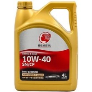 Aceite de motor Idemitsu 10W-40 SN/CF 4L