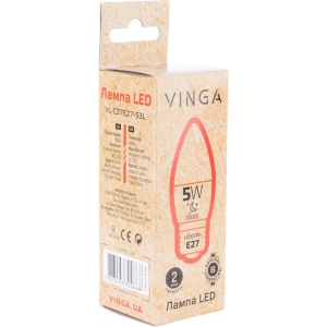 Vinga C37 5W 3000K E27