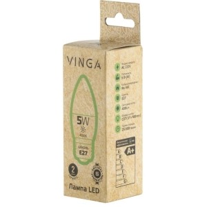 Vinga C37 5W 3000K E27