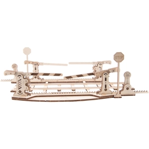 Rompecabezas 3D UGears Rails with Crossing