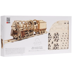 UGears Locomotive with Tender