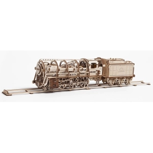 UGears Locomotive with Tender