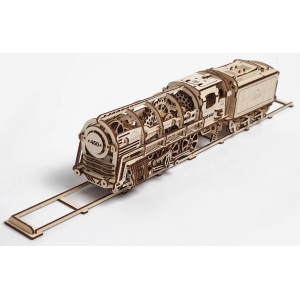 UGears Locomotive with Tender