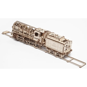 UGears Locomotive with Tender