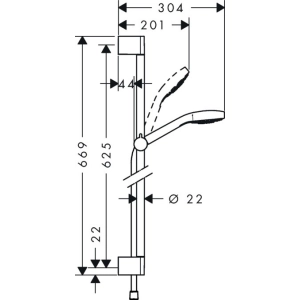 Hansgrohe Croma Select E 26584400