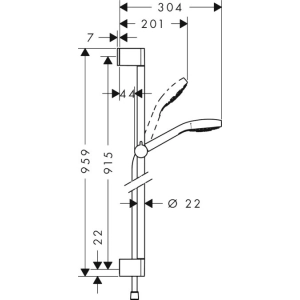 Hansgrohe Croma Select E 26592400