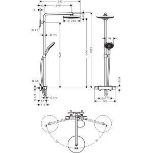 Hansgrohe Raindance Select S 27129000