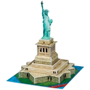 Rompecabezas 3D CubicFun Mini Statue of Liberty S3026h