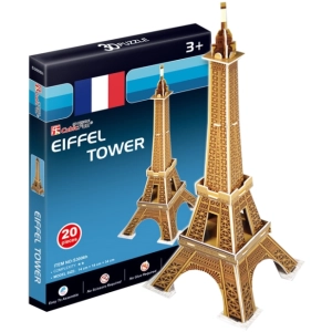 Rompecabezas 3D CubicFun Mini Eiffer Tower S3006h