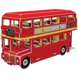 Rompecabezas 3D CubicFun Mini Double Decker Bus S3018h