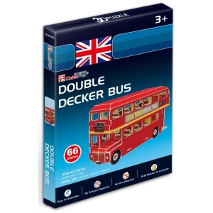 CubicFun Mini Double Decker Bus S3018h