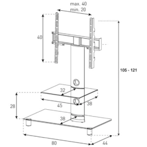 Soporte/Montaje Sonorous NEO 81