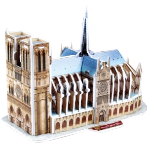 Rompecabezas 3D CubicFun Mini Notre Dame De Paris S3012h