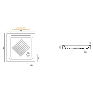 Catalano Base 90x90 1909000