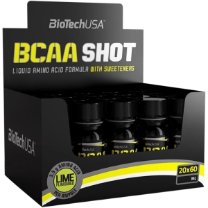 Aminoácidos BioTech BCAA Shot 20x60ml