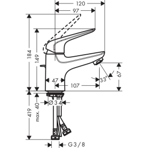 Hansgrohe Novus 71020000