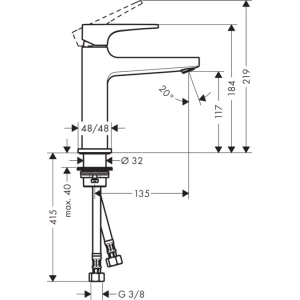 Hansgrohe Metropol 74507000