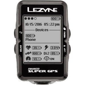 Ciclocomputador / velocímetro Lezyne Super GPS