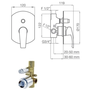 Mezclador GRB Premier 50125500