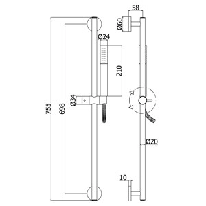 Paffoni Life ZSAL 135