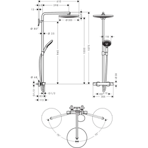 Hansgrohe Raindance Select S 27133000