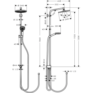 Hansgrohe Crometta S 240 27270000