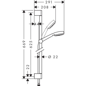 Hansgrohe Crometta 100 26652400