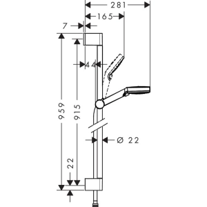 Hansgrohe Crometta 100 26536400