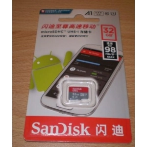 SanDisk Ultra A1 microSDHC Class 10