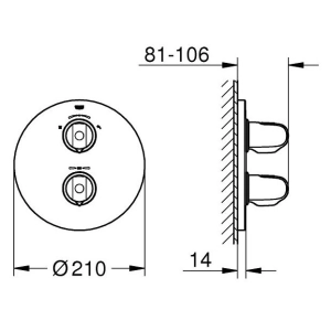 Grohe Grohtherm 1000 19985000