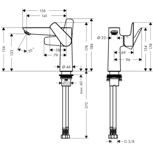 Hansgrohe Talis E 71755000