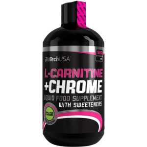 Quemador de grasa BioTech L-Carnitine/Chrome 500 ml