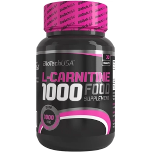 Quemador de grasa BioTech L-Carnitine 1000 mg 30 tab