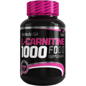 Quemador de grasa BioTech L-Carnitine 1000 mg 60 tab