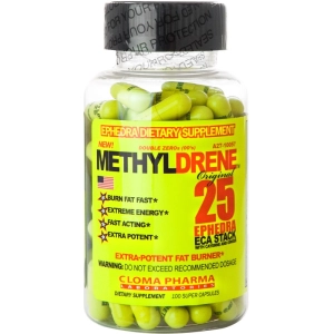 Quemador de grasa Cloma Pharma Methyldrene 25 100 cap