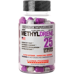 Quemador de grasa Cloma Pharma Methyldrene Elite 25 100 cap