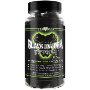 Quemador de grasa Innovative Labs Black Mamba Hyperrush 90 cap