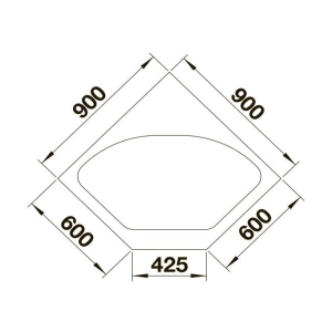 Blanco Delta II-F 523673