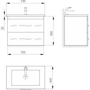 Muebles de lavabo