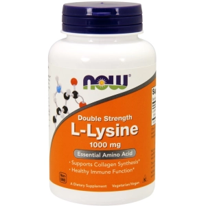 Aminoácidos Now L-Lysine 1000 mg 100 tab