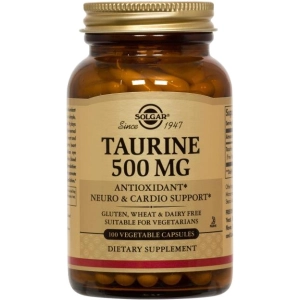 Aminoácidos SOLGAR Taurine 500 mg