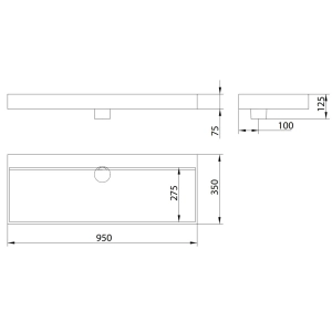 Lavabo AeT Motivi P35 L012