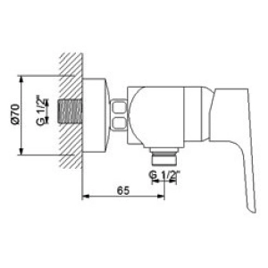 Mezclador Newarc Loft 921041