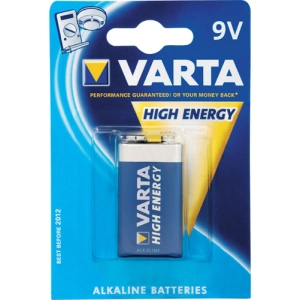 Acumulador / batería Varta High Energy 1xKrona